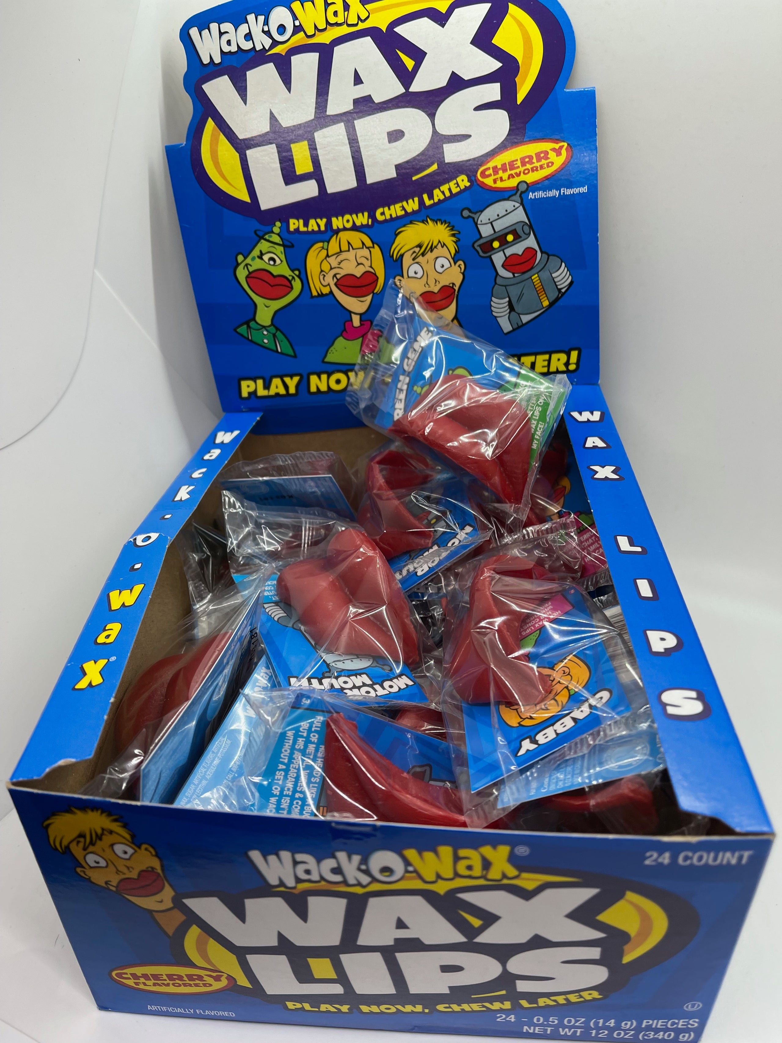 Wack-O-Wax Wax Lips Candy, 0.5 oz